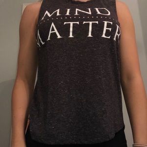 Mind over matter tank